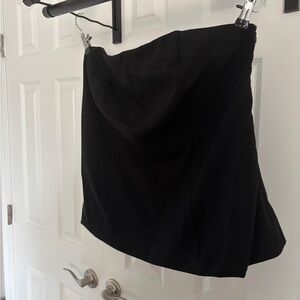 Elegant Black Women's tailoring corset top